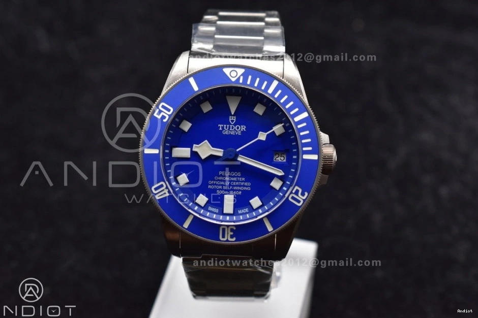 Pelagos Blue 1:1 Edition Bracelet on XF Titanium V5 A2824 Best 0311